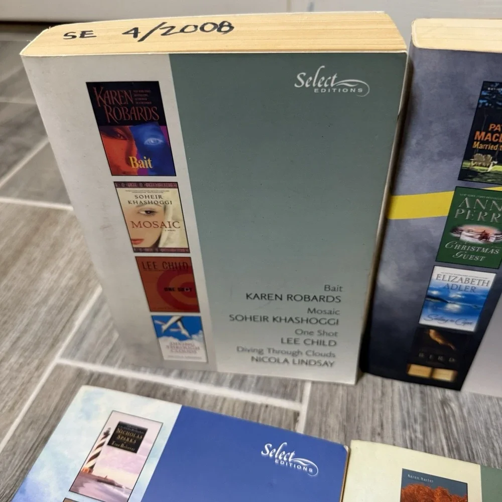 Readers Digest Select Edition‎ Book Lot (8) 2006-08, 2010, 2012